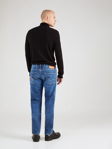 REPLAY Slimfit Jeans 'ANBASS' in Blauw