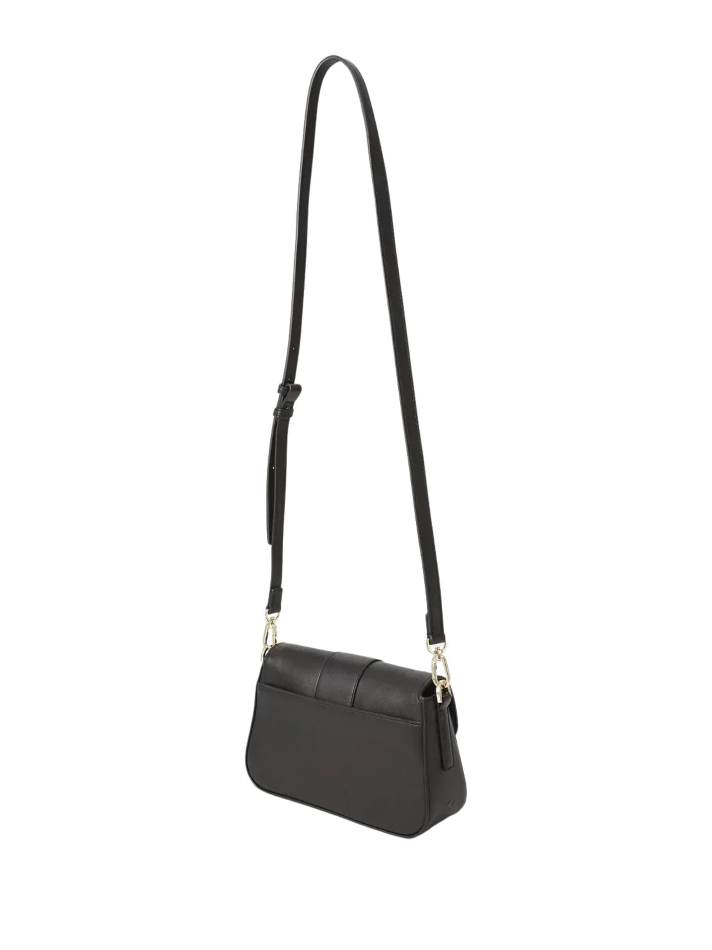 LACOSTE - Bolso de hombro en negro