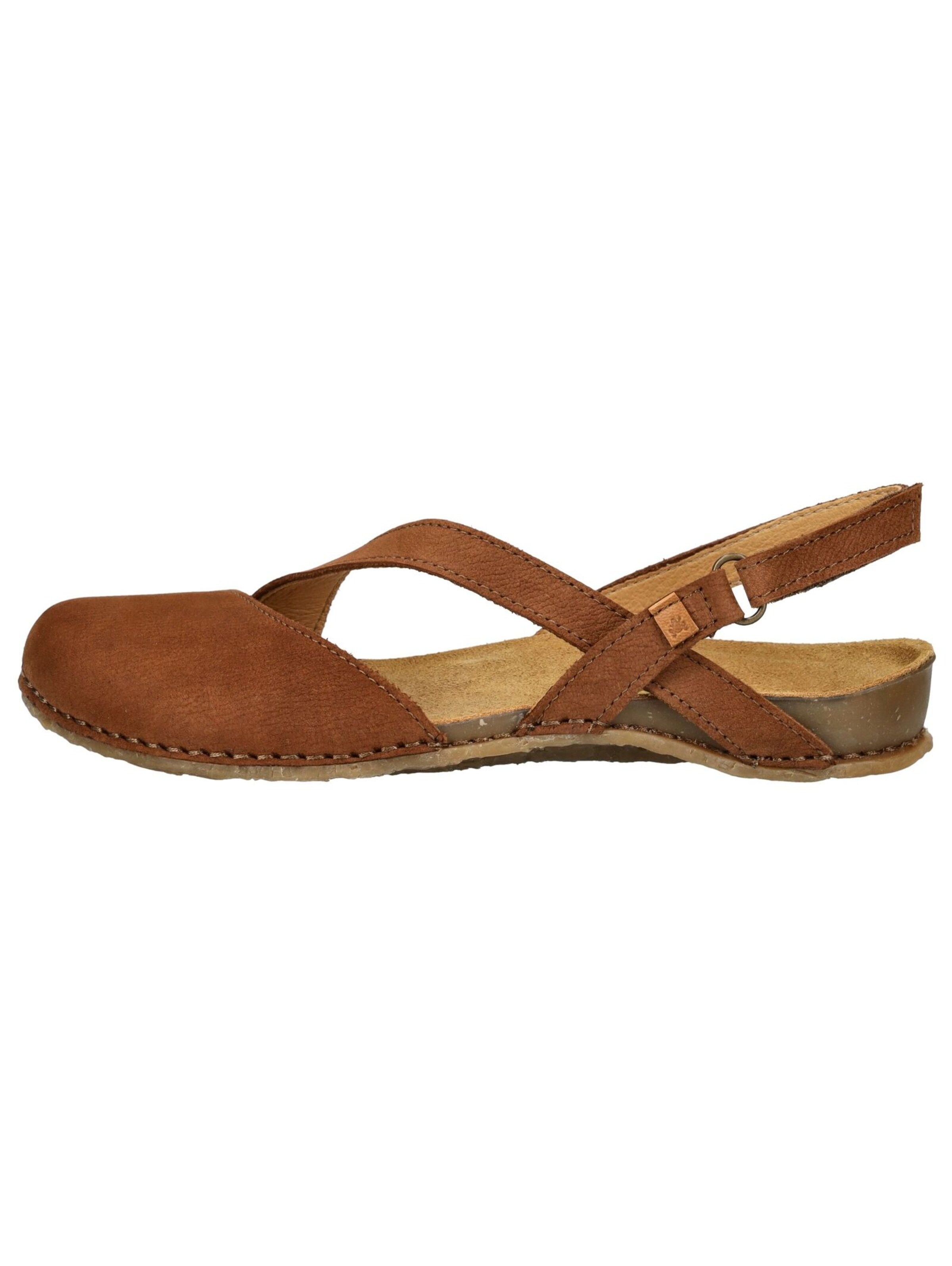 EL NATURALISTA - Sabrina com tiras 'Panglao' em castanho