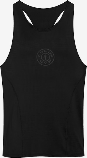 GOLD´S GYM APPAREL Functioneel shirt 'Wilt' in de kleur Lichtgeel / Zwart, Productweergave