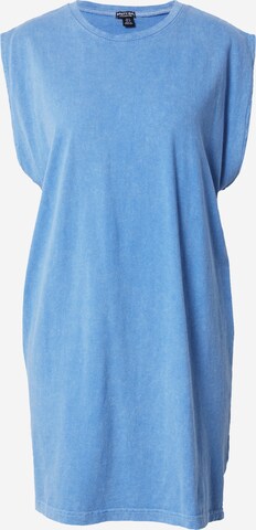 Robe Nasty Gal en bleu : devant