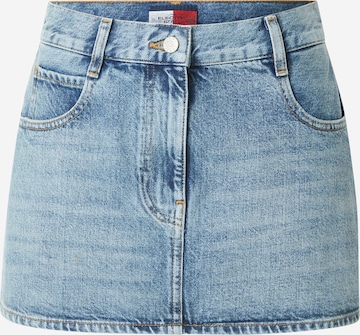 Tommy Jeans - Falda en azul: frente