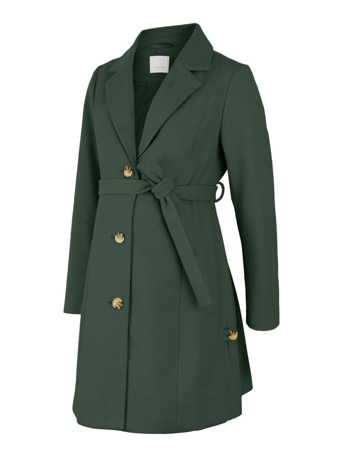 Donna 3FR5V MAMALICIOUS Cappotto di mezza stagione Lulu in Verde Scuro 
