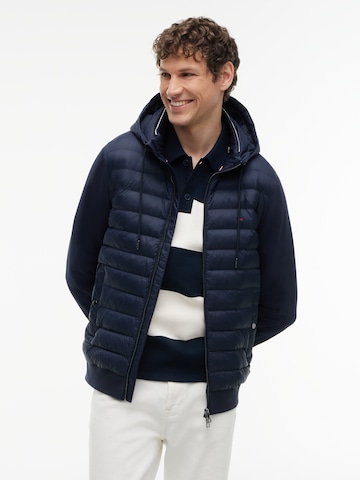 Giacca di felpa di TOMMY HILFIGER in blu: frontale
