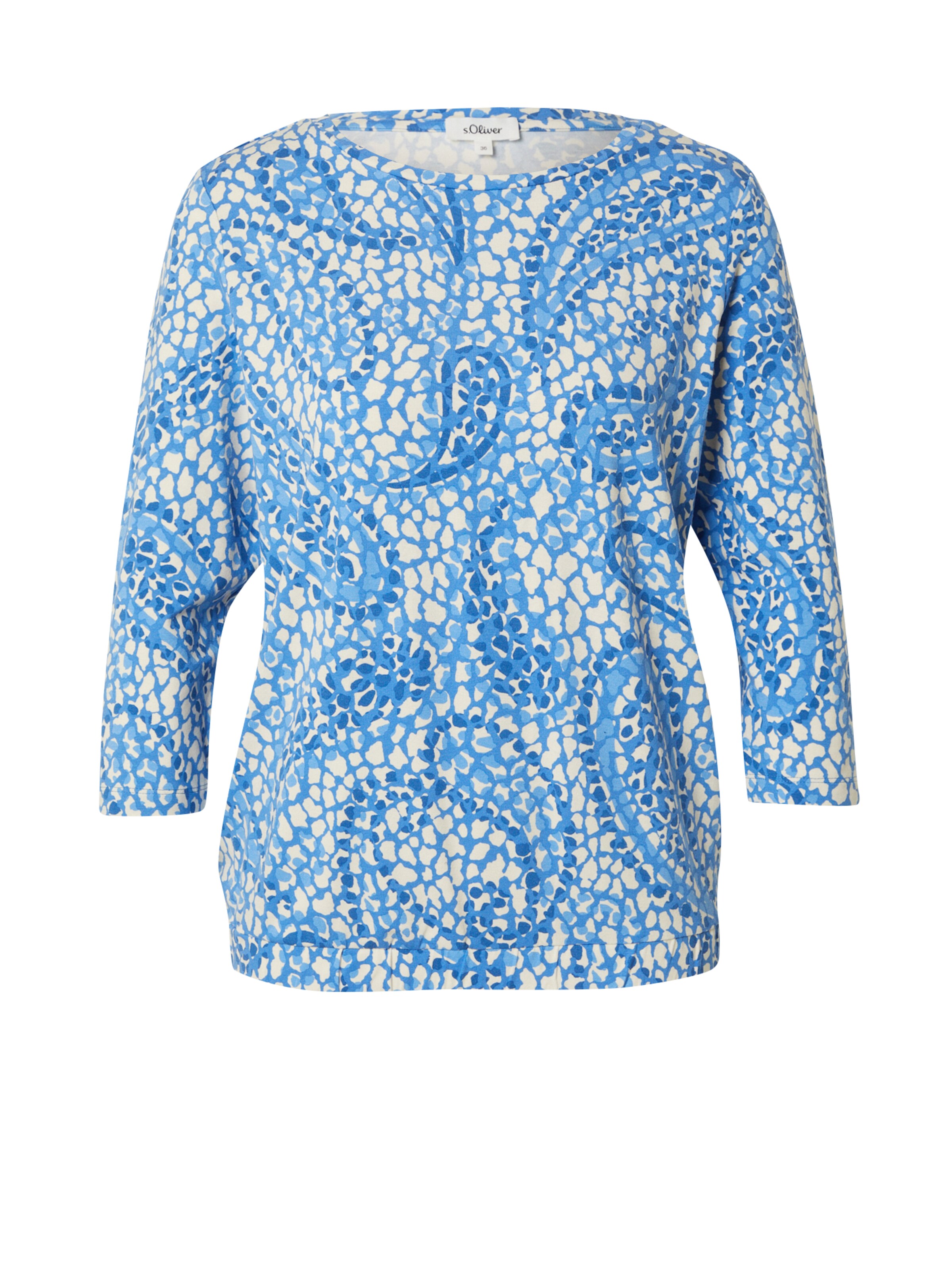 T-shirt s.Oliver en bleu : devant