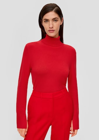 s.Oliver BLACK LABEL Sweater in Red: front
