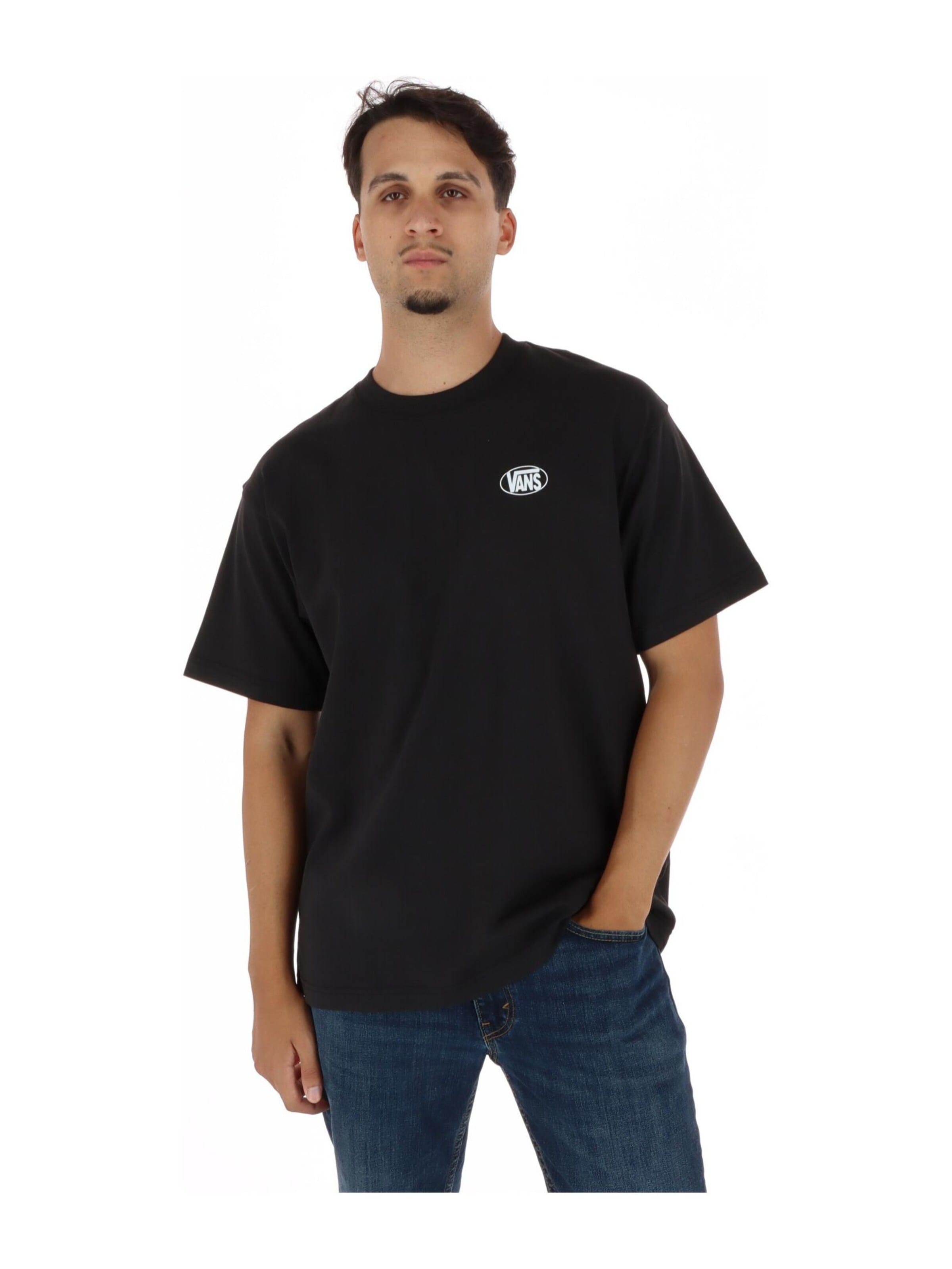 T-Shirt VANS en noir : devant