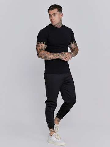 SikSilk Tapered Broek in Zwart