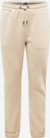 Effilé Pantalon 'Downton' BLEND en beige : devant