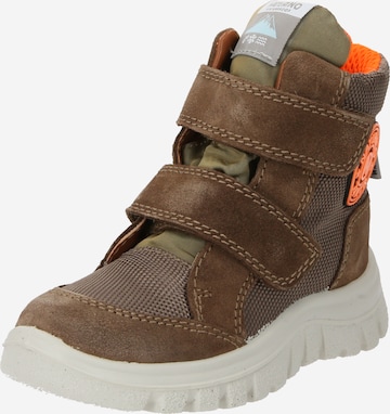 NATURINO Snow boots 'GEMINAE' in Brown: front