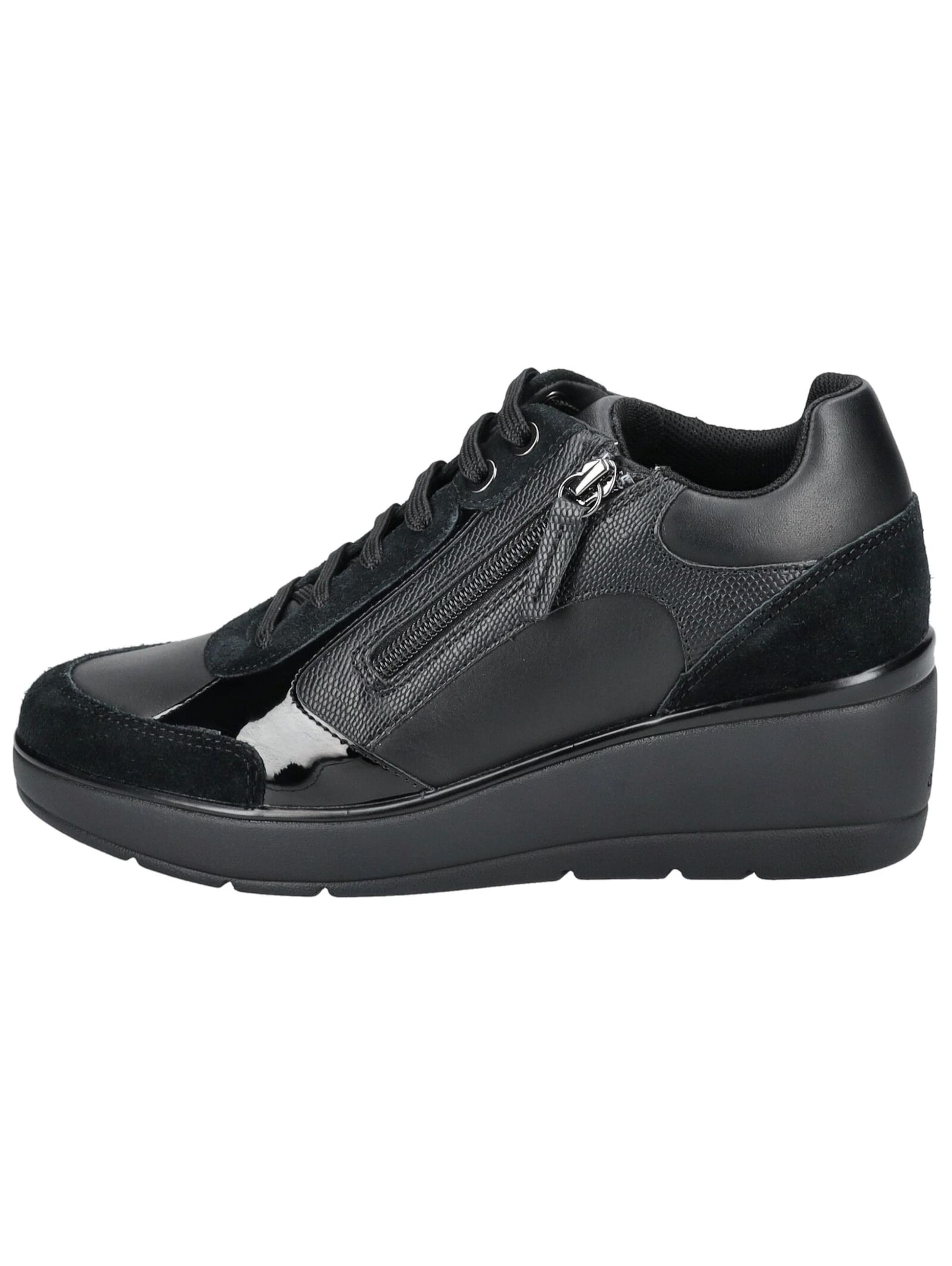 GEOX Platform trainers in Black