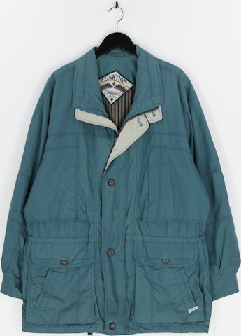 UNBEKANNT Jacket & Coat in L-XL in Blue: front
