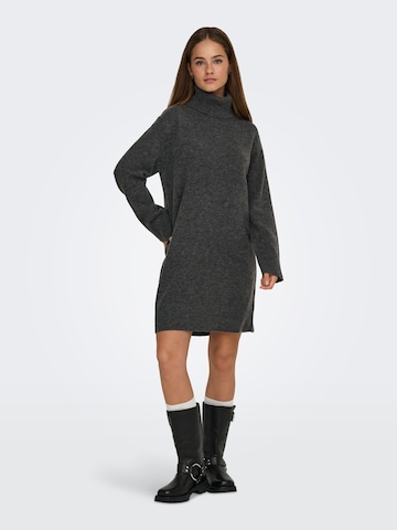 Robes en maille 'ONLHouston' ONLY en gris : devant