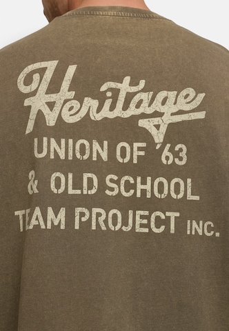 INDICODE JEANS Shirt 'INHeritage' in Beige