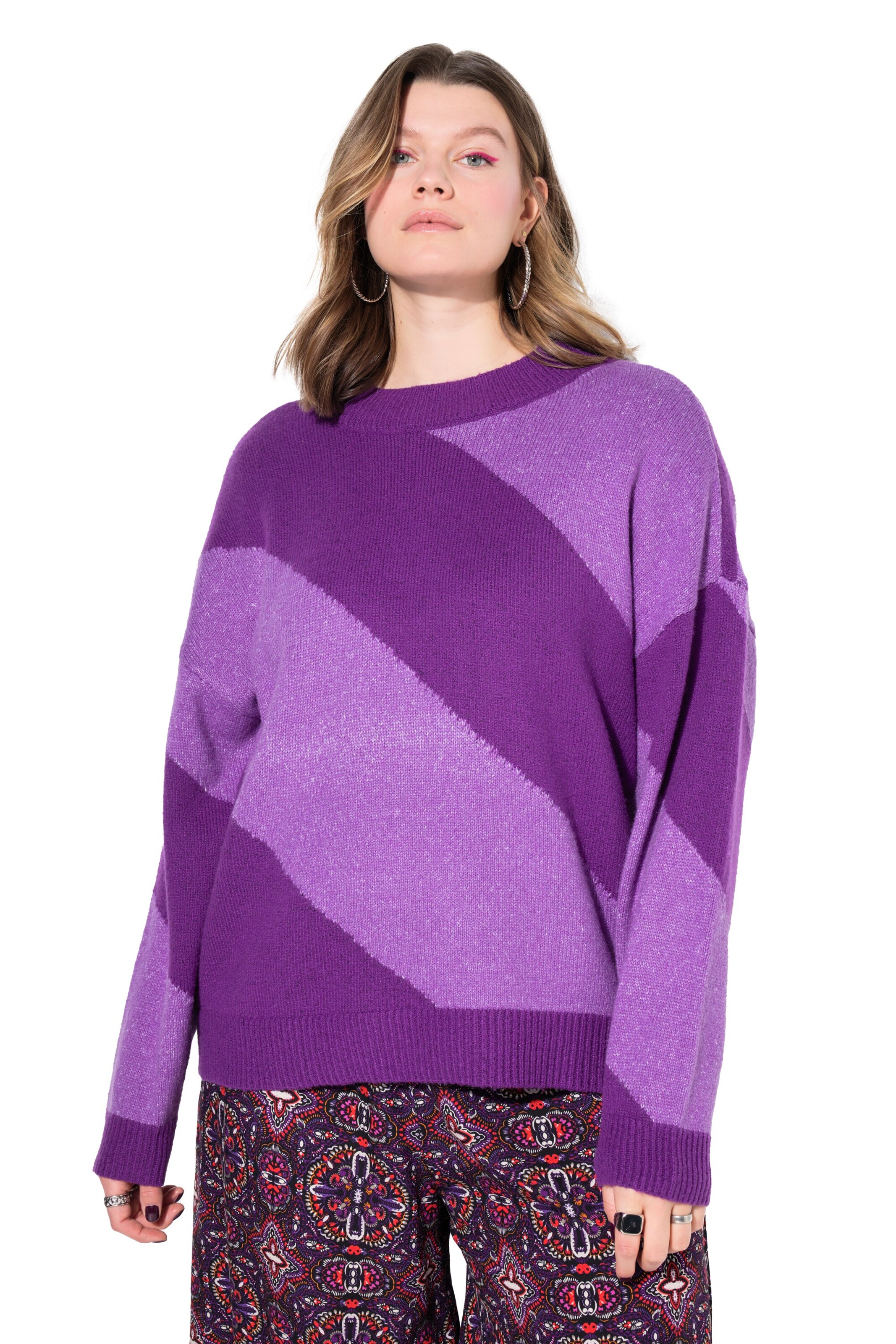 Studio Untold Pullover in Lila: Vorderseite