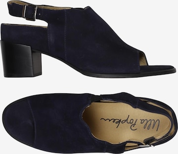 Ulla Popken Sandalen 41 in Blau: Vorderseite