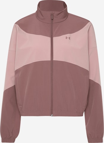 UNDER ARMOUR Urheilutakki 'Rival' värissä lila: etupuoli