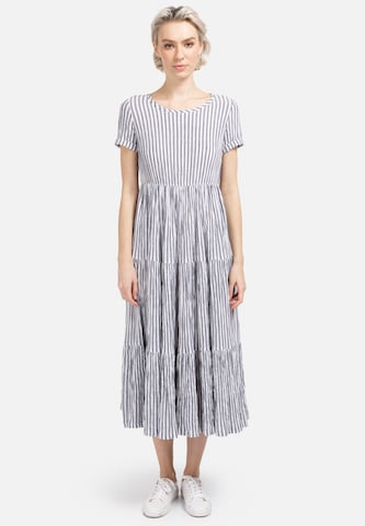 HELMIDGE Dress in Grey: front