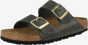 BIRKENSTOCK - Zapatos abiertos 'Arizona' en verde: frente