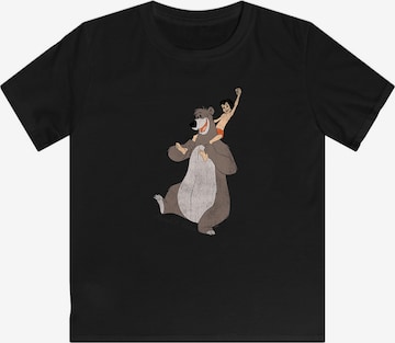 T-Shirt 'Disney Dschungelbuch' F4NT4STIC en noir : devant