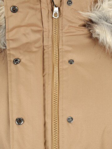 ONLY Carmakoma Winterparka 'Irena' in Bruin