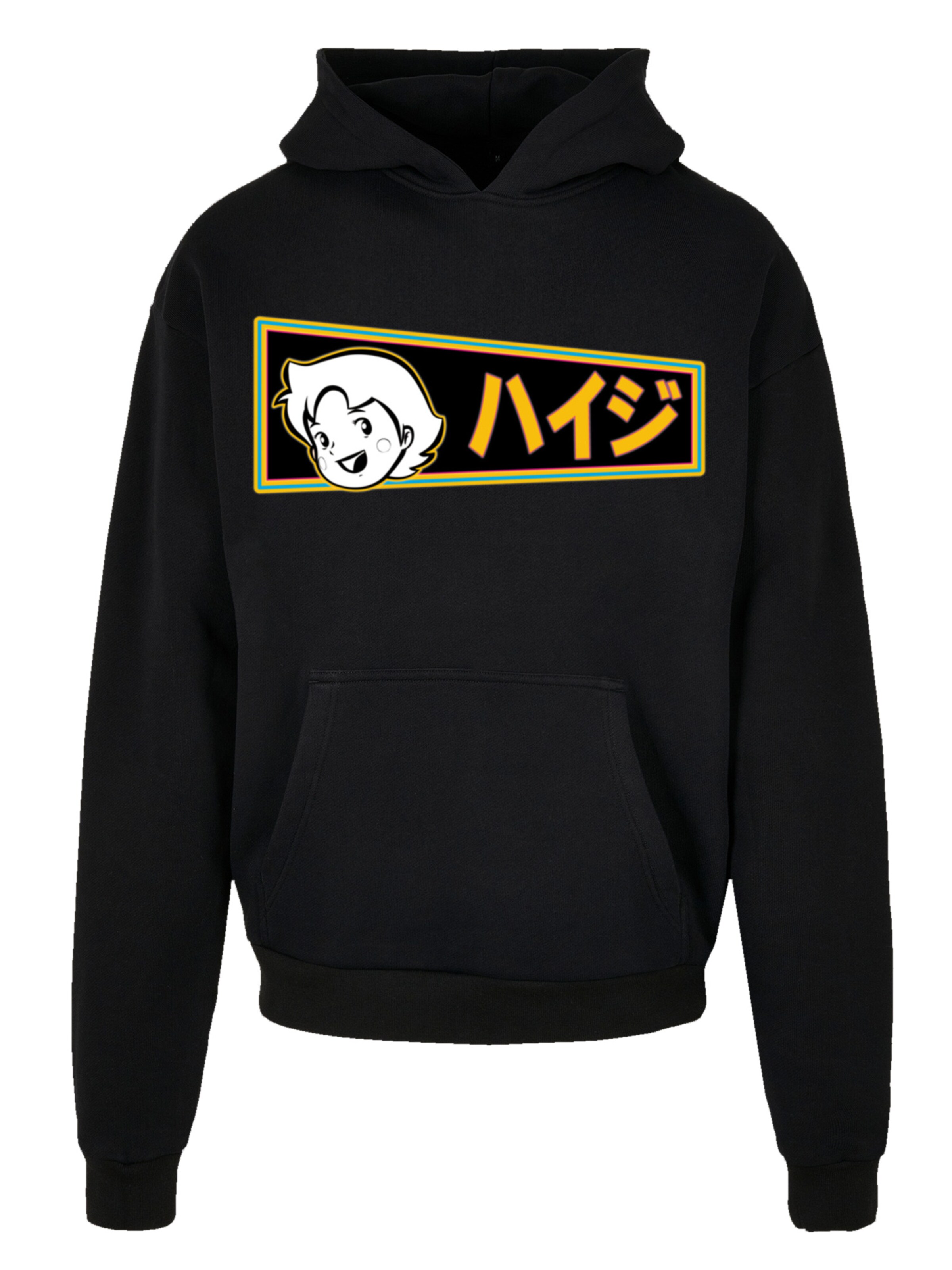 Sweat-shirt 'Heidi' F4NT4STIC en noir : devant