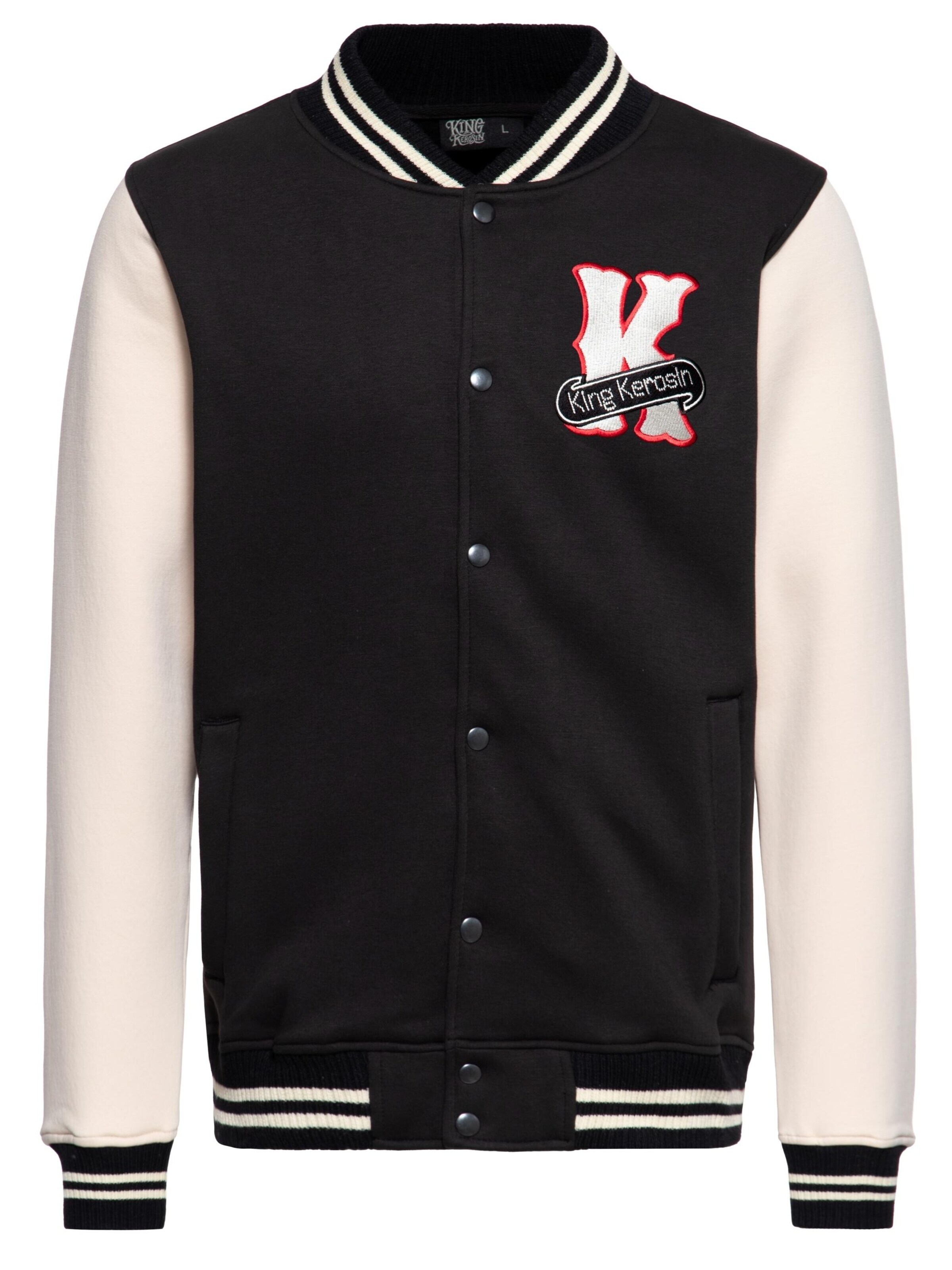 King Kerosin Between-Season Jacket 'Speed Kings' in XXXL in Black, Item view