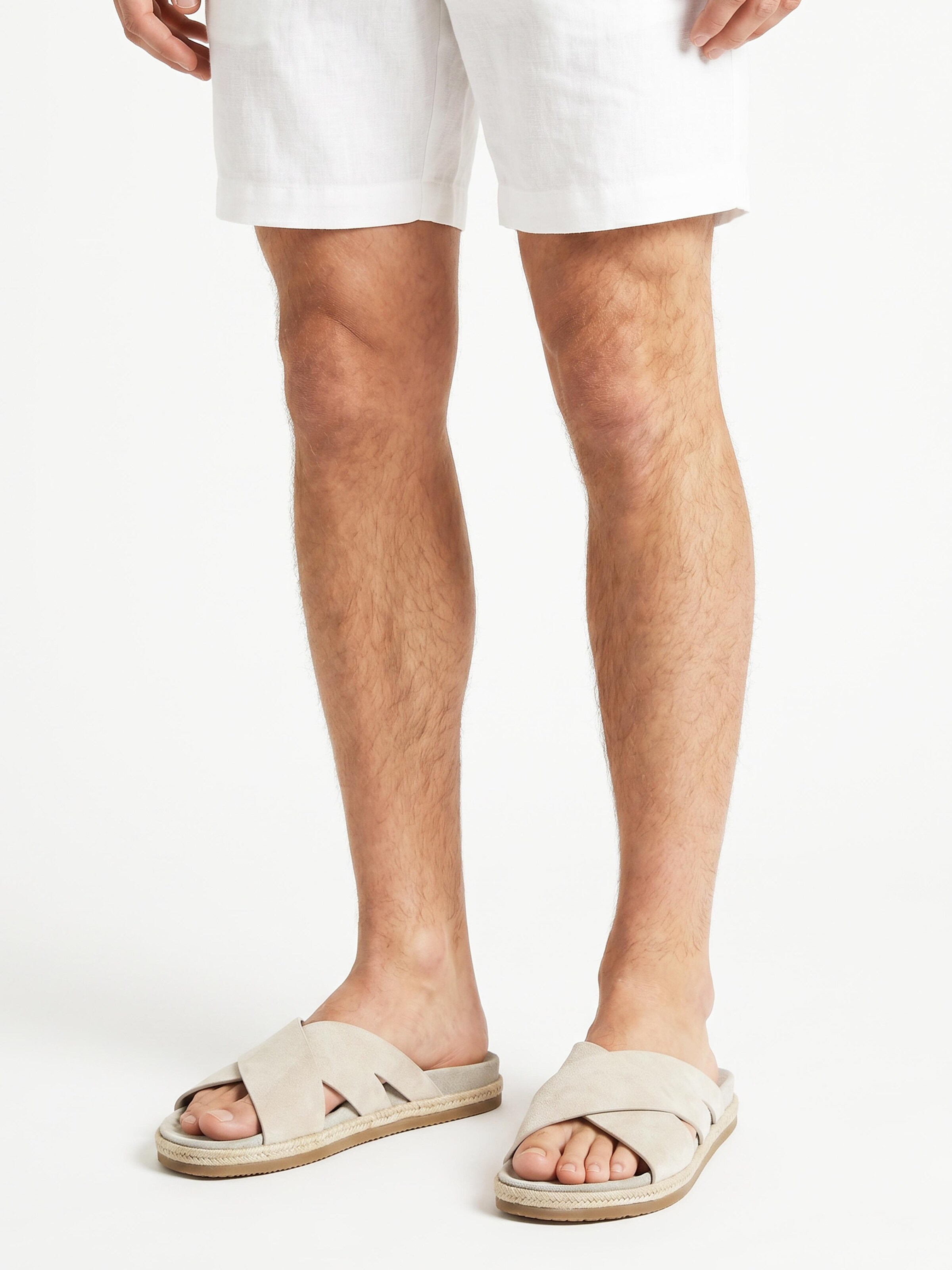 Dutch'D Klapki 'Dune Cross Sandal Sand' w kolorze beżowy: przód
