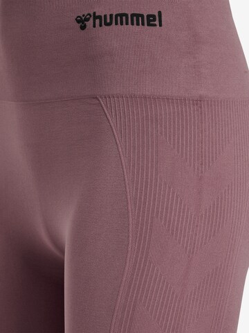 Hummel Skinny Funkční kalhoty 'Tif' – pink