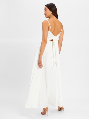 Laona Evening Dress in Beige