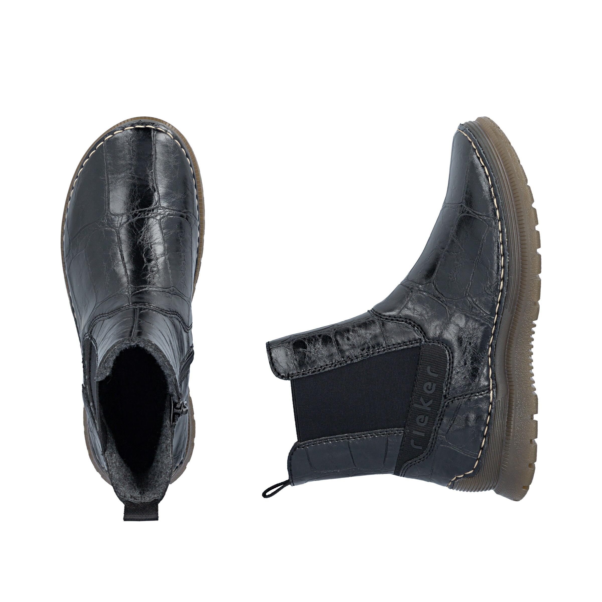 Bottines Rieker en noir