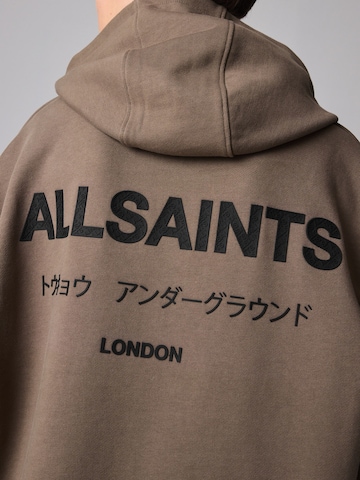 smALLSAINTS - Sweatshirt 'Underground' em castanho