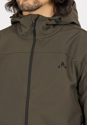 Whistler Softshelljacke 'Frontier' in Grün