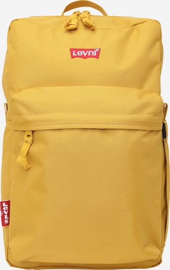 LEVI'S Rucksack in dunkelgelb / rot / weiß, Produktansicht