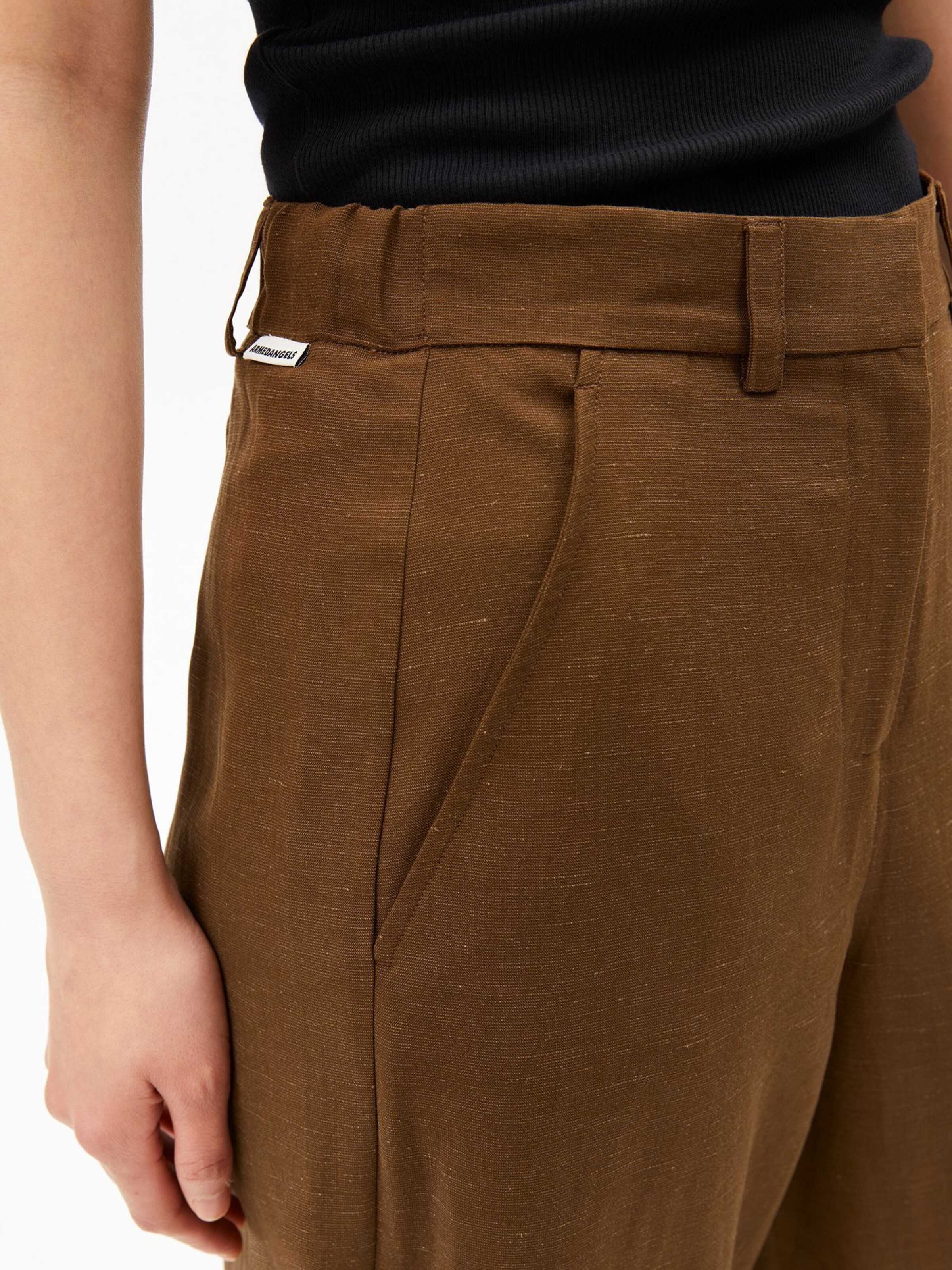 ARMEDANGELS Loose fit Pants in Green