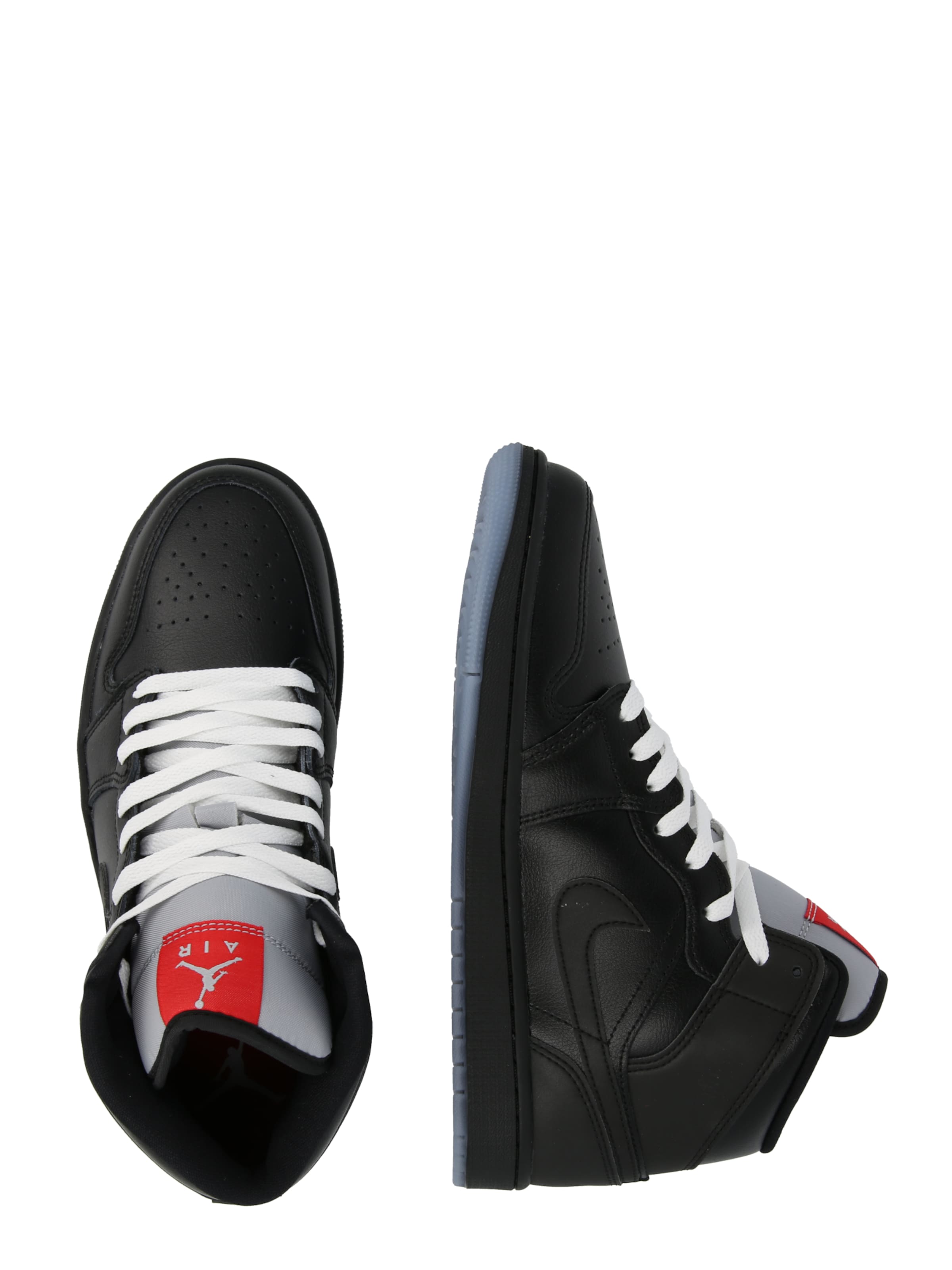 Jordan Високи маратонки 'AIR JORDAN 1' в черно