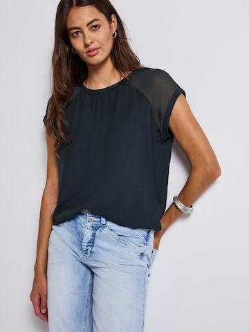 STREET ONE Blouse in Blue: front