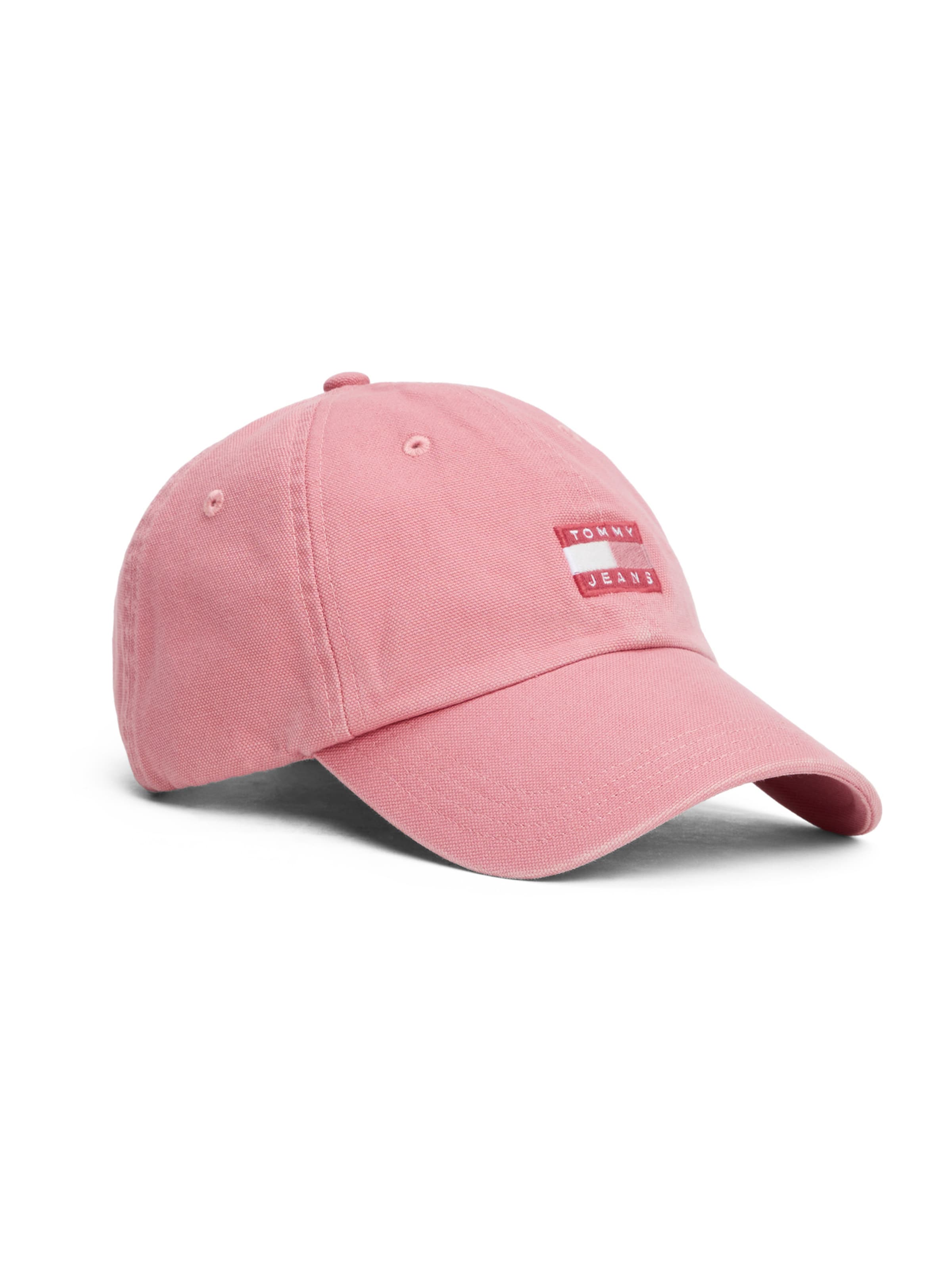 Tommy Jeans Sapkák 'Heritage' - rózsaszín: elől