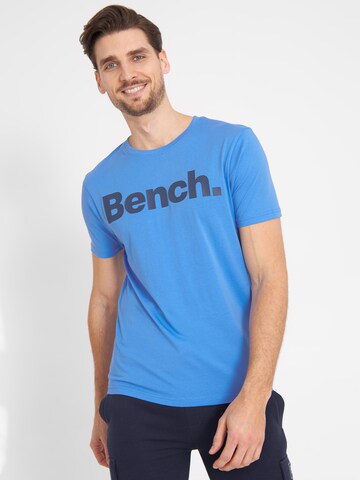 BENCH T-Shirt 'Leandro' in Blau: predná strana