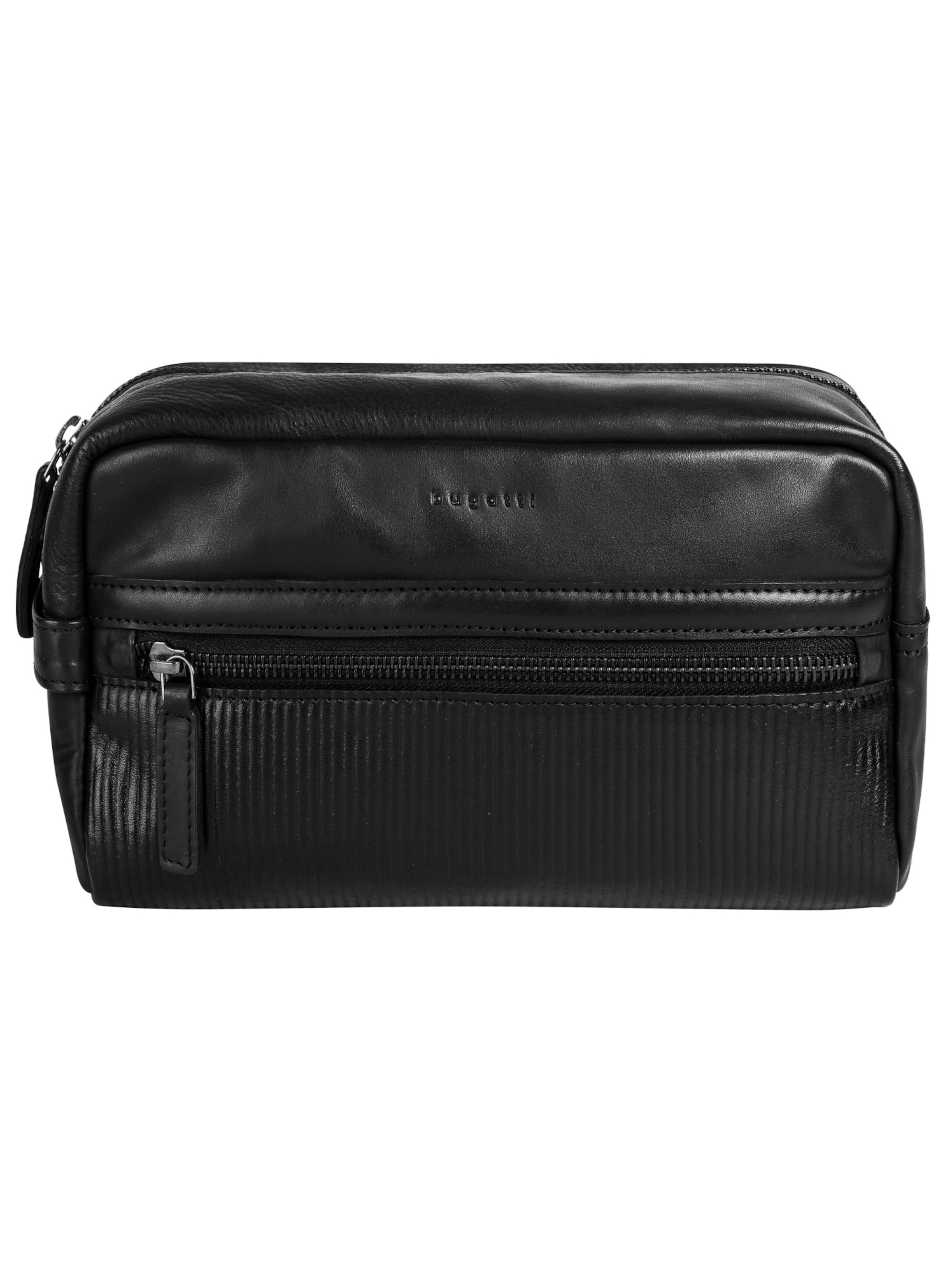 Trousses de toilette 'JOEL' bugatti en noir : devant