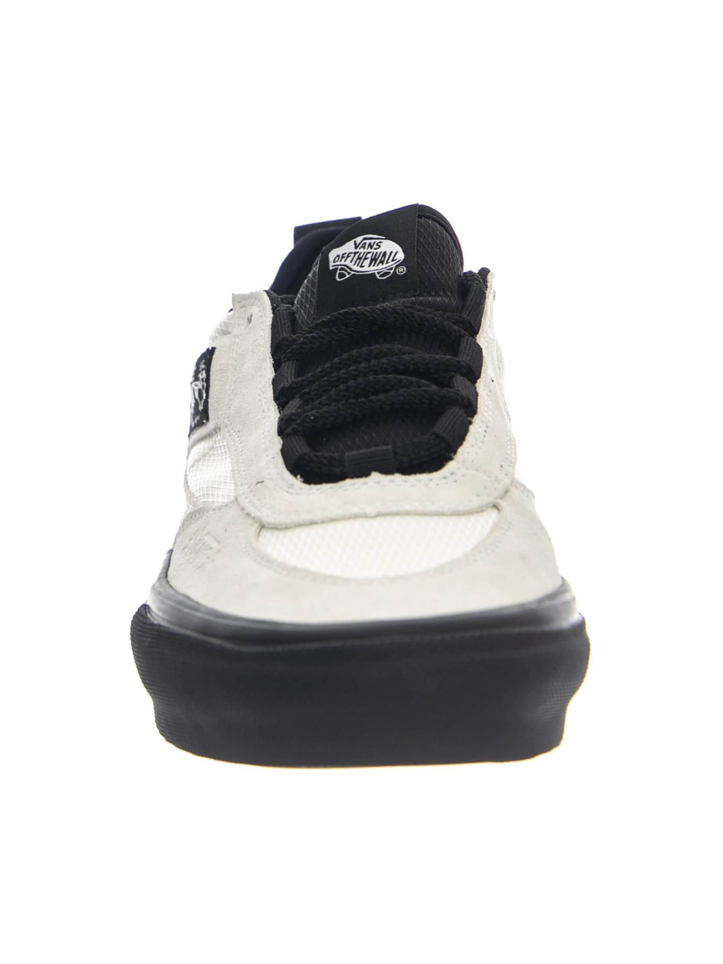 VANS Sportieve veterschoen 'Skate Safe Low Atiba Bone White/Black' in Wit