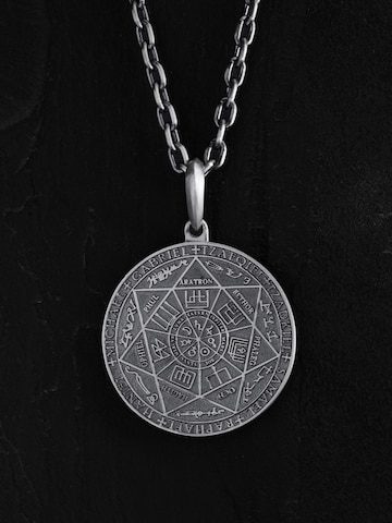 REYTEL Anhänger 'THE MAGICIAN STAR' in Silber: Vorderseite