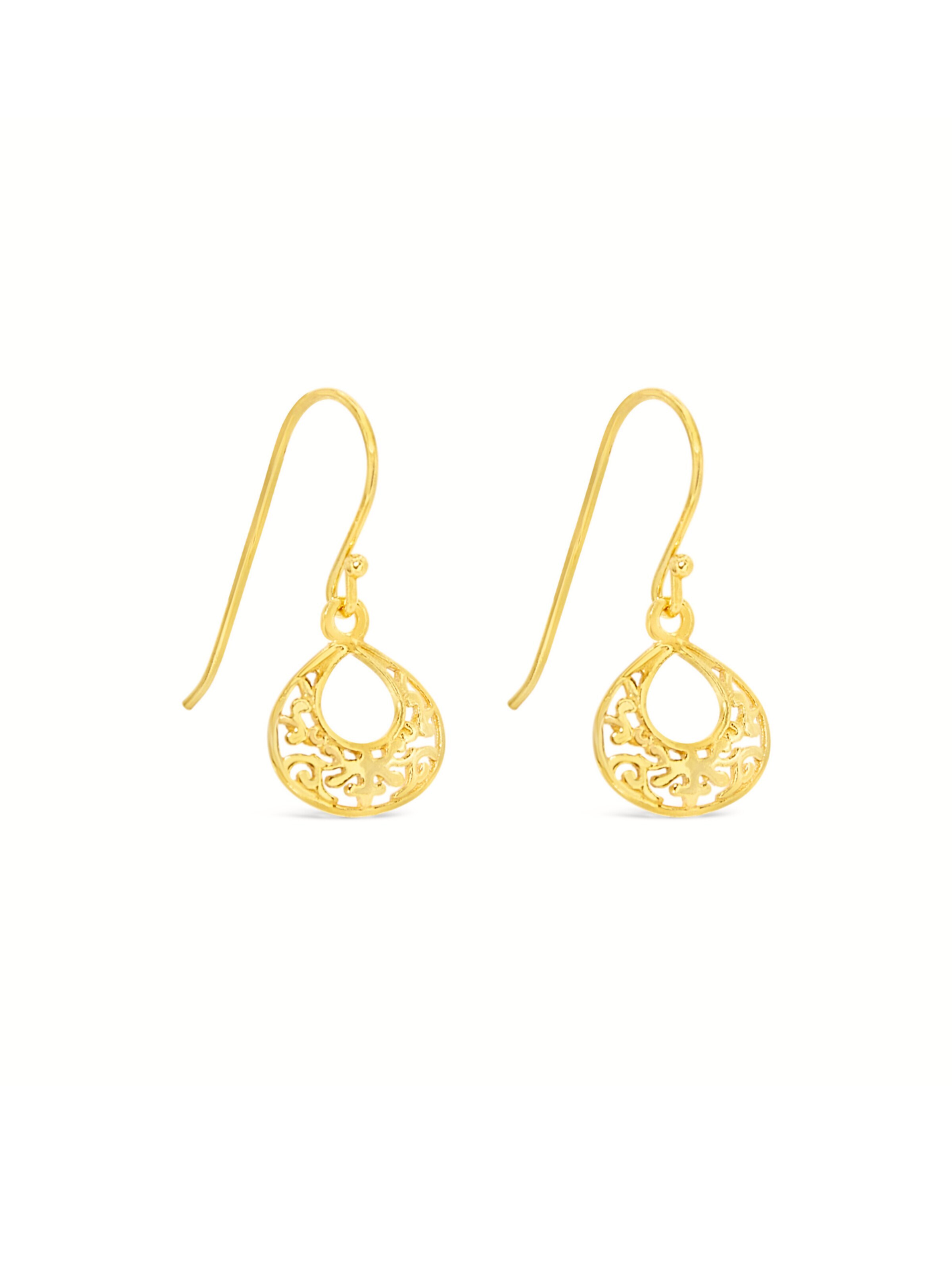 ARS-ARGENTI Ohrringe‌‌‌‌‌‌ in Gold: Vorderseite