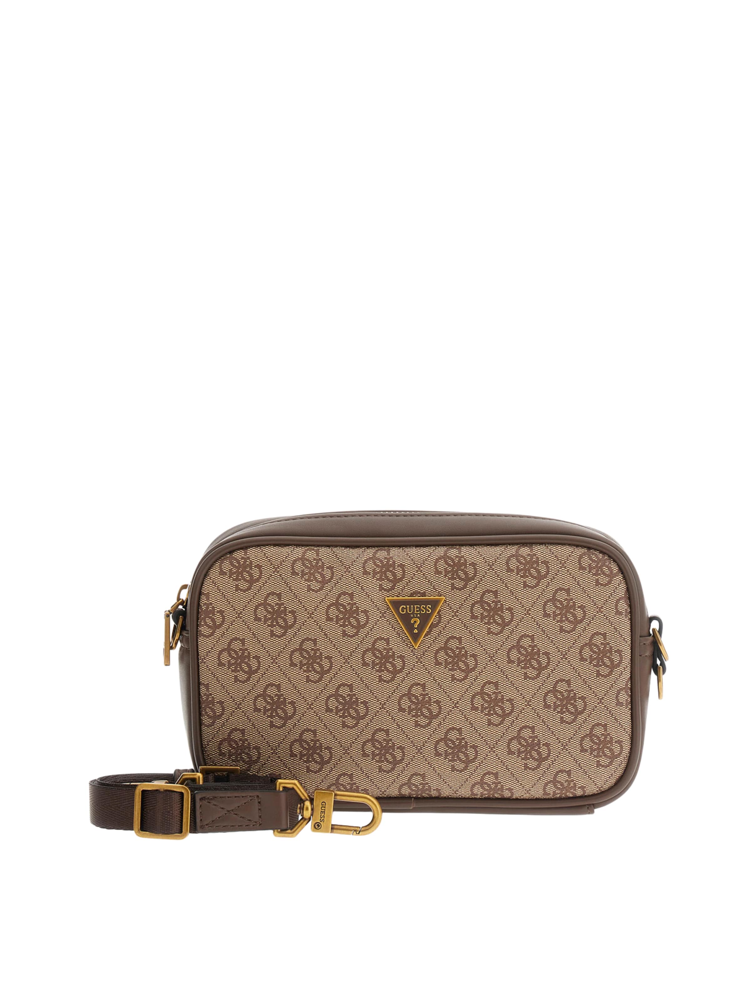 Sac à bandoulière 'MILANO' GUESS en beige : devant