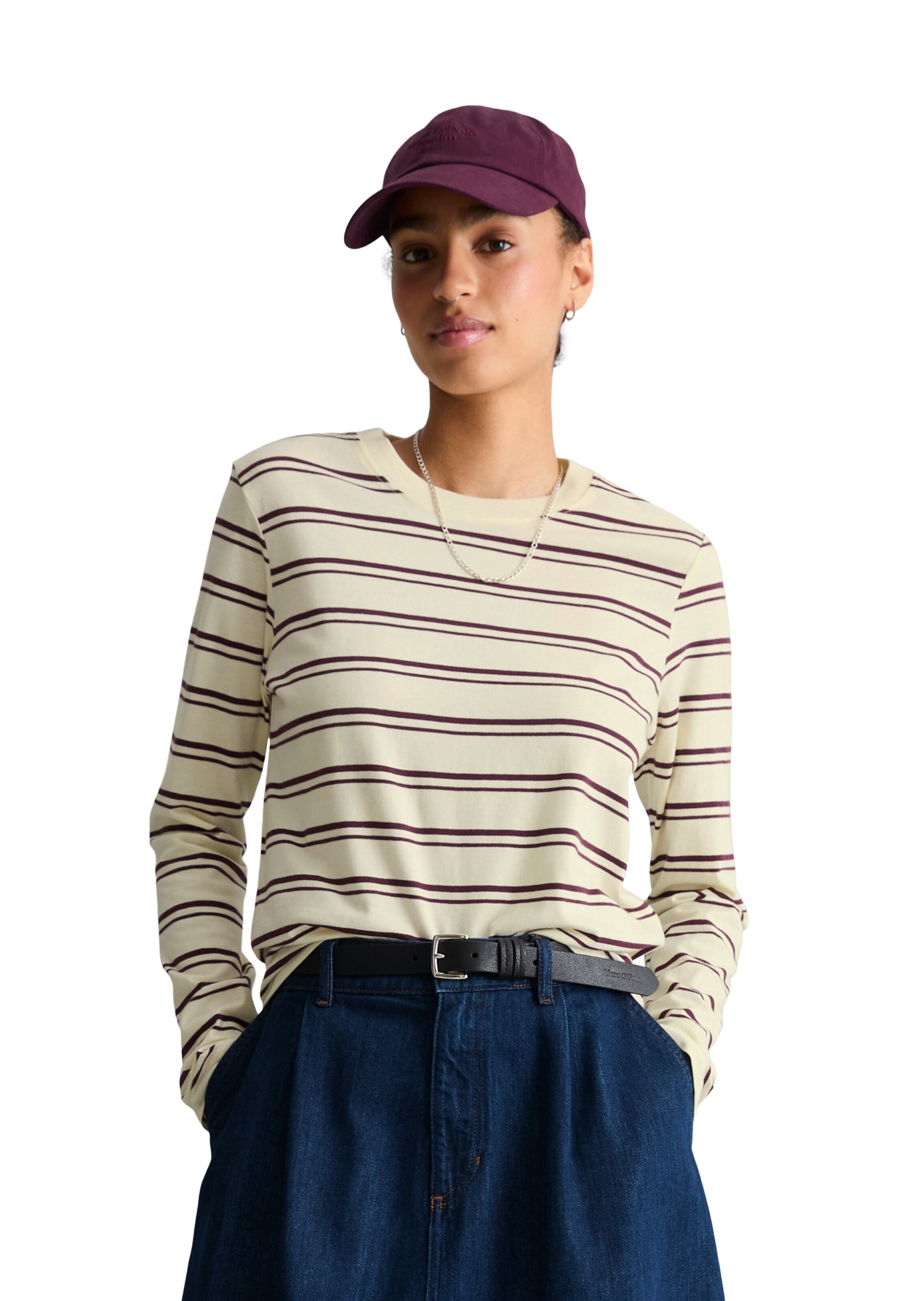 Marc O'Polo DENIM Shirt in Gelb: Vorderseite