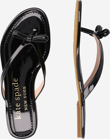 Kate Spade T-bar sandals in Black