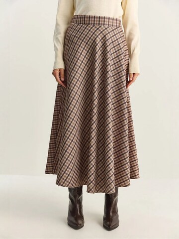 Bianco Lucci Rok in Bruin: voorkant