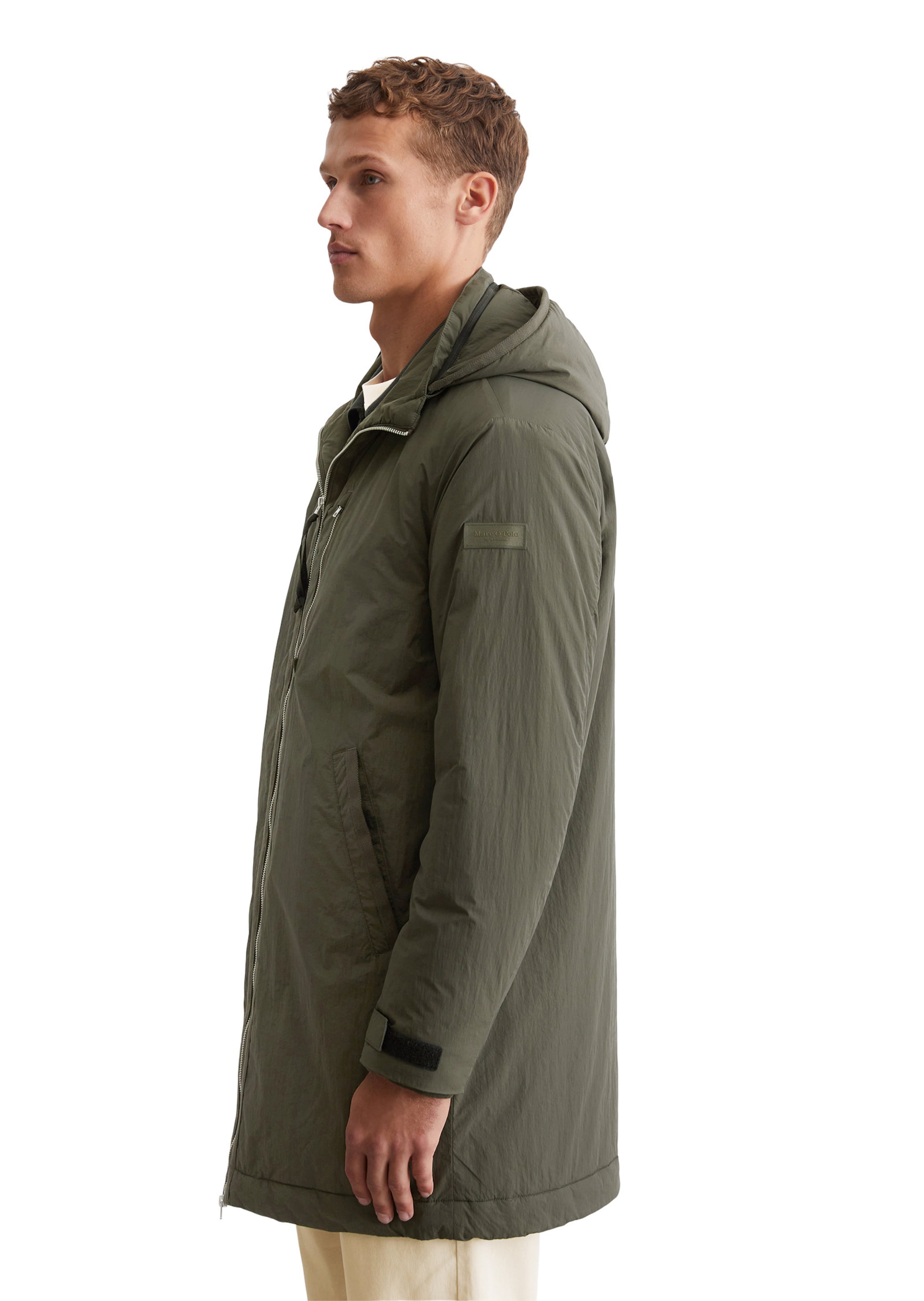 Parka di mezza stagione di Marc O'Polo in verde
