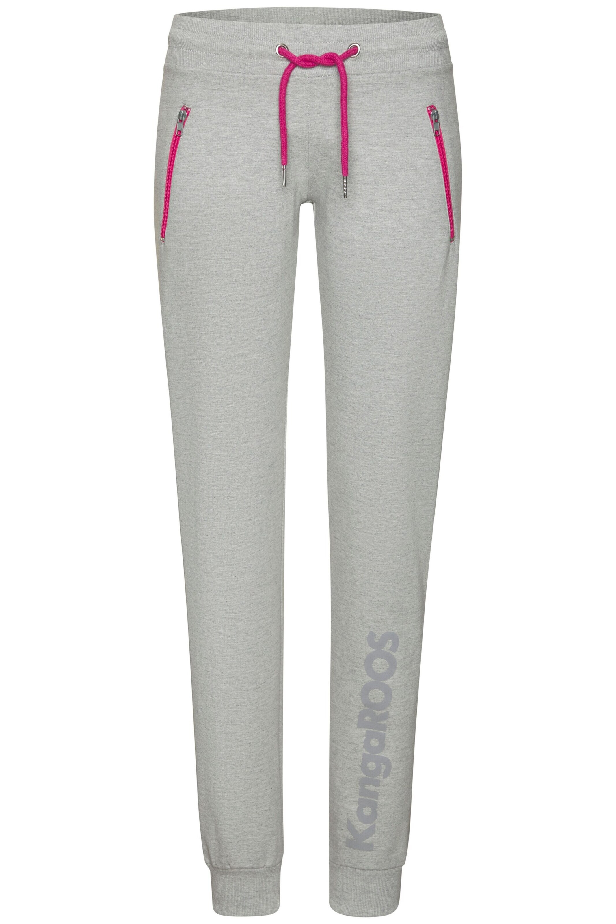 KangaROOS Tapered Hose in Grau: Vorderseite