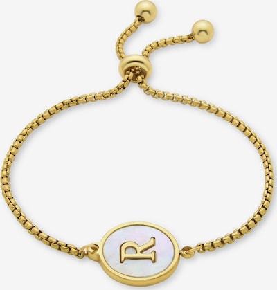 Luxenter Náramek 'Alphabet' ve velikosti 15 - 20 cm - zlatá, Produkt